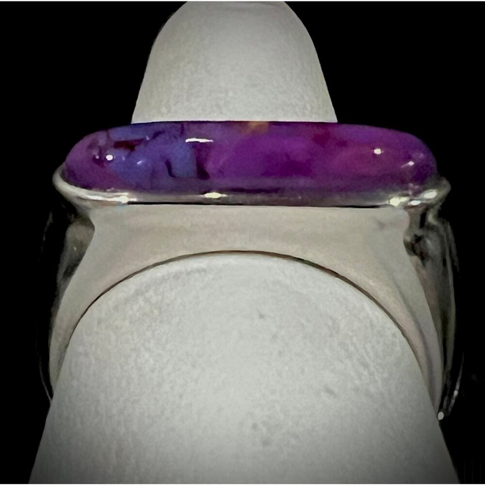 Mojave Purple Turquoise Sterling Ring - Picture 6 of 10